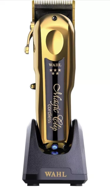 WAHL Professional 5 Star Gold Cordless Magic Clip Hair Clipper