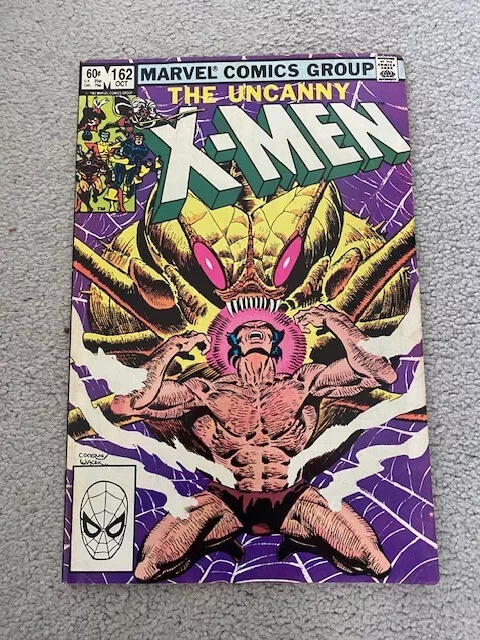 The Uncanny X-Men #162 NM 1982) Solo Story feat Wolverine 1st app of Star Sharks
