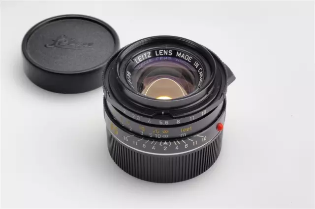 Leitz Leica M Summicron-m 2/35mm Black 11310 King Of Bokeh (1682180766)