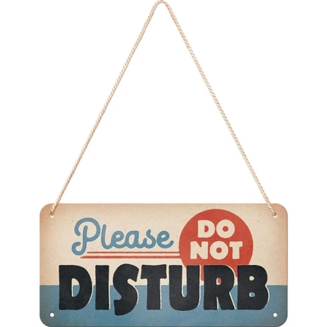 Nostalgic-Art Retro Hängeschild, 10 X 20 Cm, Free Wi-Fi