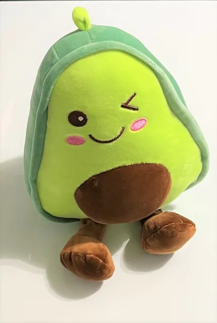 Cute Avocado Stuffed Plush Toy 30cm Filled Pillow Soft NEW