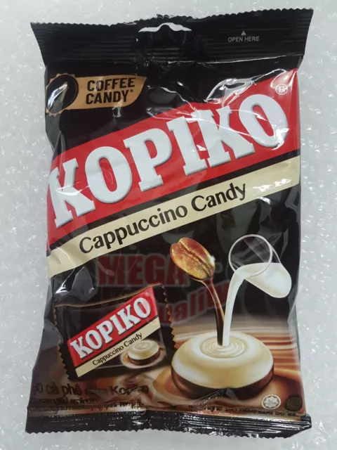 50 Tablets KOPIKO Cappuccino Delicious Coffeeshot Sweet Rich Coffee Candy