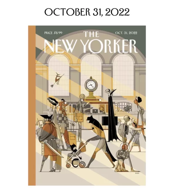 The New Yorker Full Magazine October 31 2022 Old Haunts S. G. Sanchez