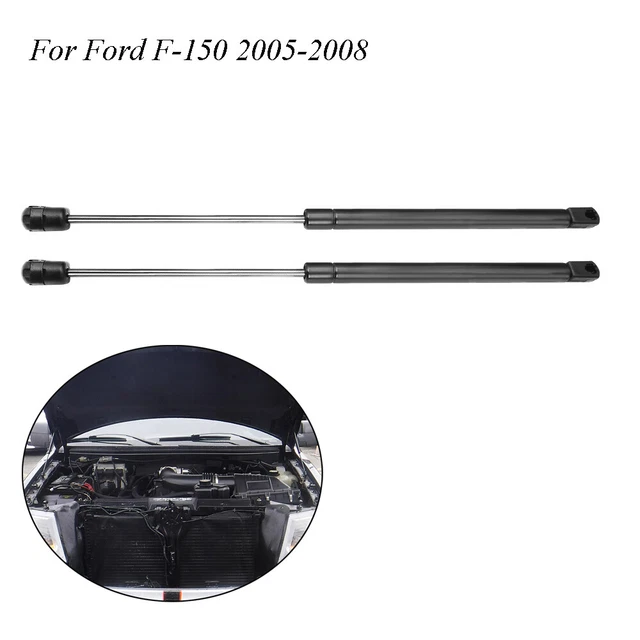 For Ford F-150 2005-2008 Front Bonnet Gas Struts Lift Supports Liftgates Hood