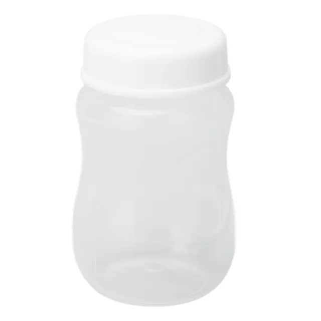 Milk Storage Cup Tightly Sealed Milk Storage Bottle Wide Mouth 3PCS For