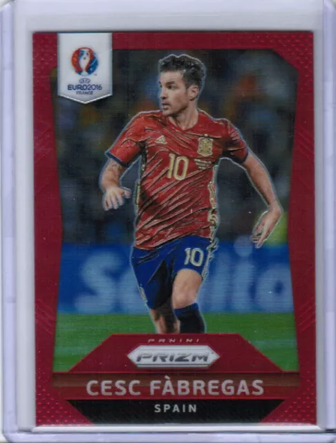 2016 PANINI PRIZM UEFA EURO SOCCER RED PRIZM CARDS (#1-250) U-Pick From List