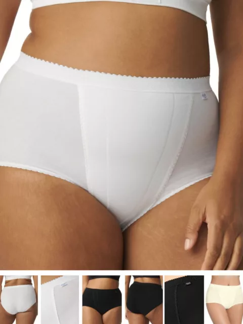 SLOGGI MAXI BRIEFS Control Knickers Twin 2 Pack Lightweight Shaping Lingerie  £24.45 - PicClick UK