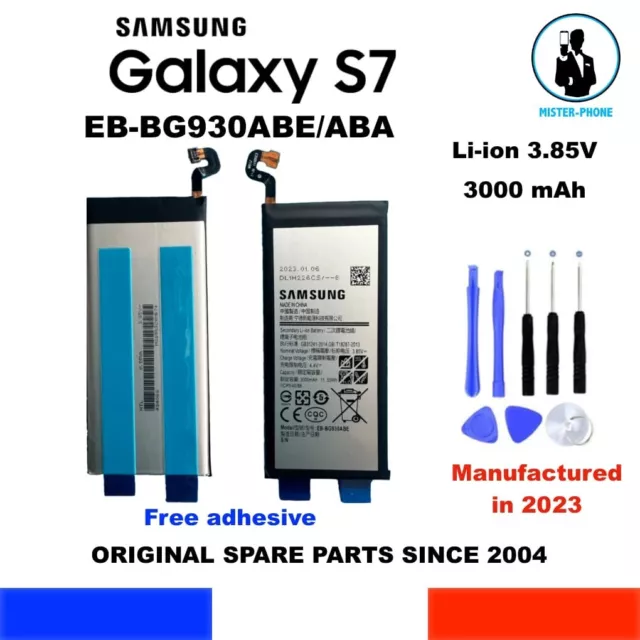 GENUINE BATTERY SAMSUNG GALAXY S7 S 7 EB-BG930ABE 3000mAh MANUFACTURED IN 2023