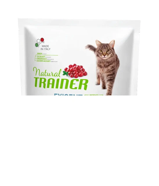 x12 Natural Trainer Cibo Secco Exigent Adult con pesce azzurro Gatto Croccantini