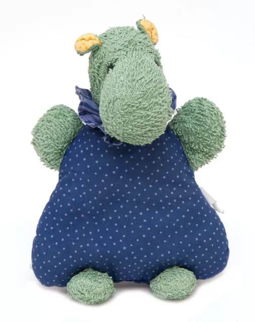 SIGIKID Nilpferd Hippo Circus Vintage Frottee blau/lila grün Stofftier