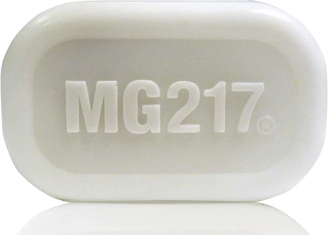 MG217 Psoriasis Dead Sea Exfoliating Bar Soap - Dead Sea Salt, Mud, Aloe Vera, E