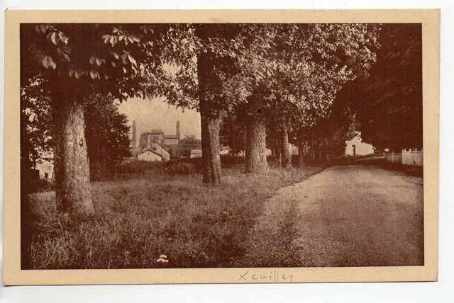 XEUILLEY - Meurthe et Moselle - CPA 54 - the road and the lime ovens