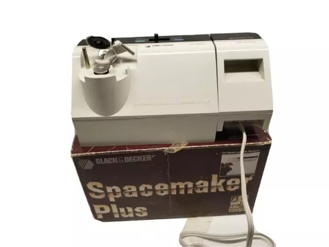 Black & Decker PEC90 Spacemaker PLUS Can Opener and Knife Sharpener