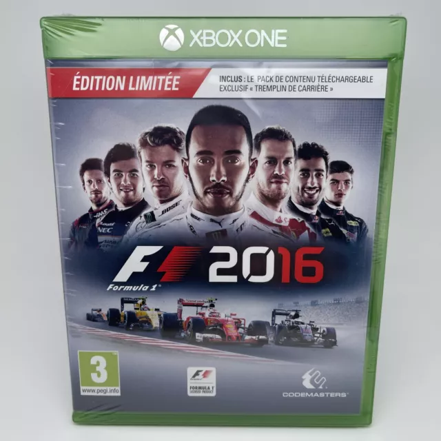 Jeu XBOX ONE : F1 2016 (Formula 1) Édition Limitée - Neuf Sous Blister