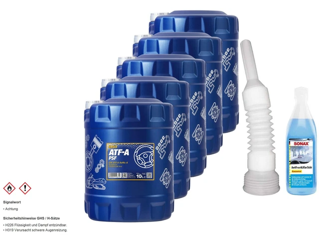 50L mannol Huile pour Boîte à Vitesse Automatique Atf-A Psf Équipement Öll