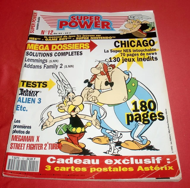 Magazine / Revue -SUPER POWER - N° 1 - été 92 - Avec poster street