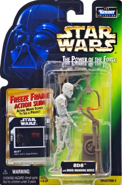 8D8 Con Dispositivo Marca Droidi Star Wars Power Of The Force Collezione Hasbro