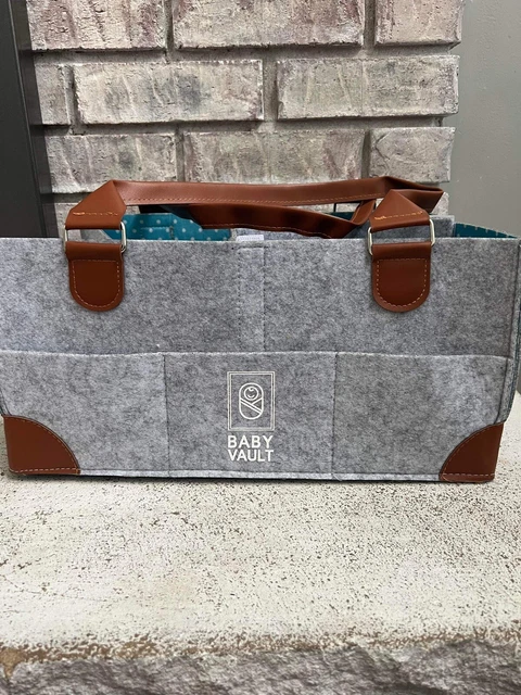 Baby Diaper Caddy - Nursery Storage Bin and Car Organize, Baby Shower Gift