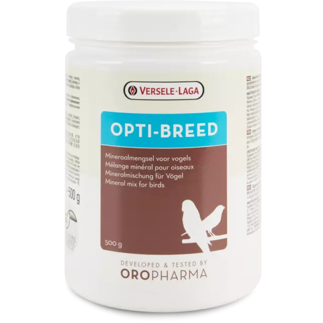 Versele-laga Oropharma Opti-Breed Mélange Minéral pour Oiseau 500 g