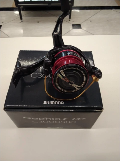 SHIMANO 12 SEPHIA C14+ C3000HGS Spinning Reel, Saltwater, $237.12