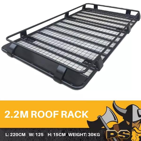 Steel Roof Rack for Toyota Prado 120 Series 2003-2009 Cage Basket