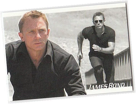 James Bond Helden & Villains - P1 Promo Karte - General Freigabe - 2010