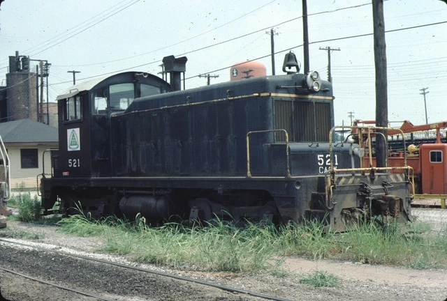 Columbus & Greenville EMD SW1 Kodachrome original Kodak Slide