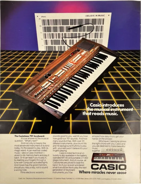 Casiotone 701 FOR SALE PicClick