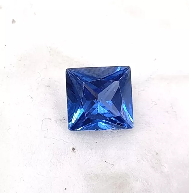 Impressive Natural Princess Cut 1.85 Ct Blue Sapphire IGL Certified Gemstone k 3