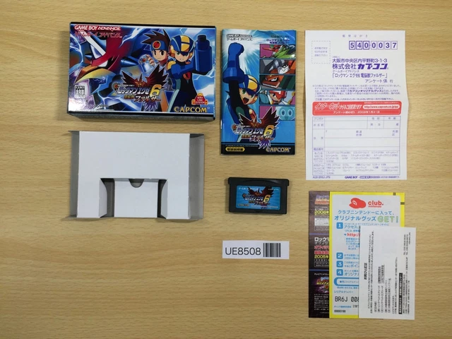 UE8508 ROCKMAN EXE 6 Cybeast Falzar Megaman BOXED GameBoy