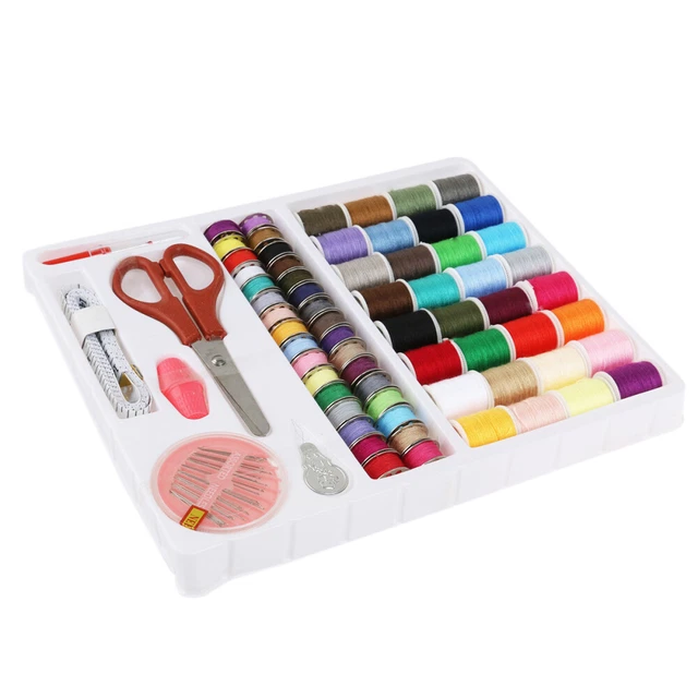 100 -in-1 Kit De Fil À Coudre Réparation Couture Enfant Voyage Accessoires