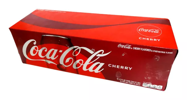 Coca-Cola - Cherry (12 x 355ml Cans in a Display Unit)