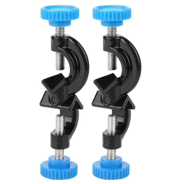 2Pcs Large Laboratory Clamp Holder Rods Stand Rack Claw Clip Grip Support❤