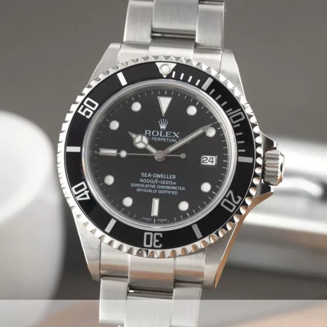 Rolex Sea-Dweller 4000 Oyster Edelstahl Automatik Herrenuhr Ref. 16600 M-Serie