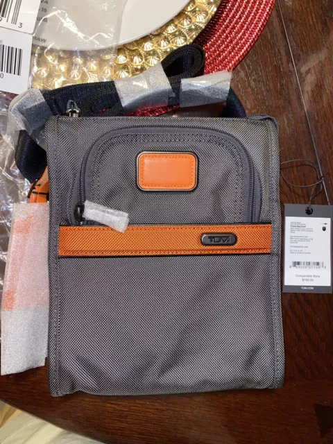 TUMI Gen 4.3 Core Pocket Bag Small Castle Rock Orange Ballistic Nylon