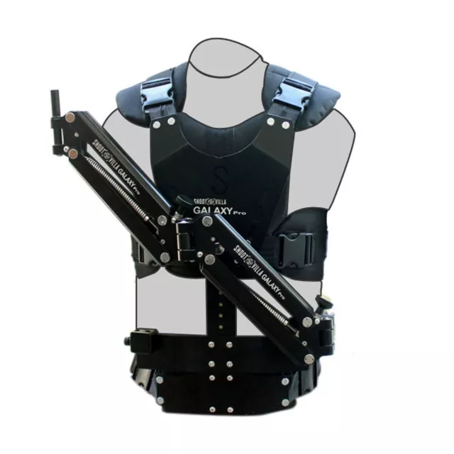 SHOOTVILLA Galaxy Dual Arm & Vest Estabilizador Steadicam 3000, 5000 Cámara...