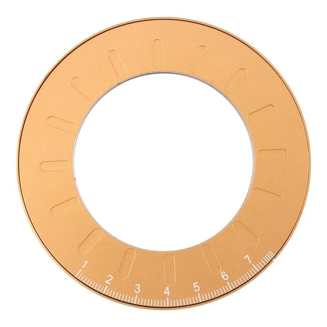 1X(RÈGLE DE DESSIN Ronde Réglable Outil de Travail Du Bois pour Mesurer ...