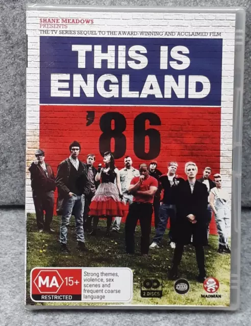 NEW: THIS IS ENGLAND '86 TV Series Sequel DVD Region 4 PAL Free Fast Post
