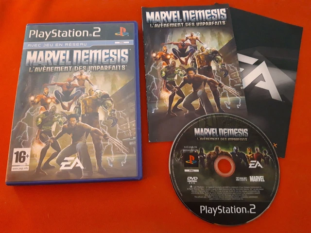 Jeu PSP Marvel Nemesis : L'Avènement Des Imparfaits Version FR - État Correct, Boîtier/instructions Non Garantis