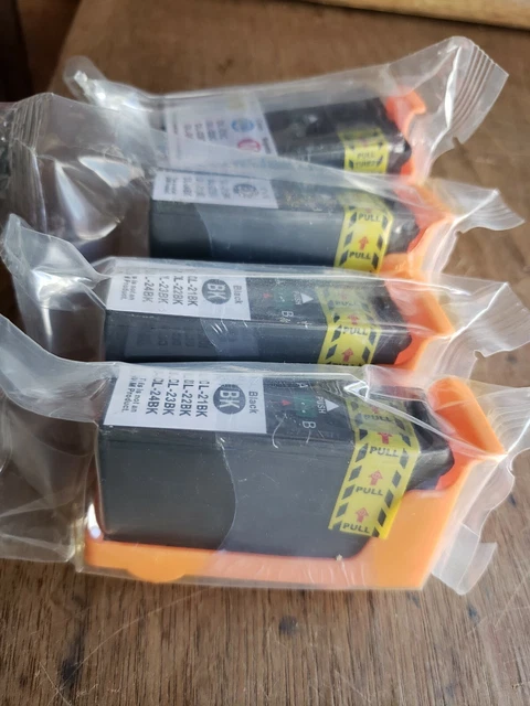 Series 21 22 23 24 BK C M Y Ink Cartridges for Dell V313W V515W V715W P713W 3PK
