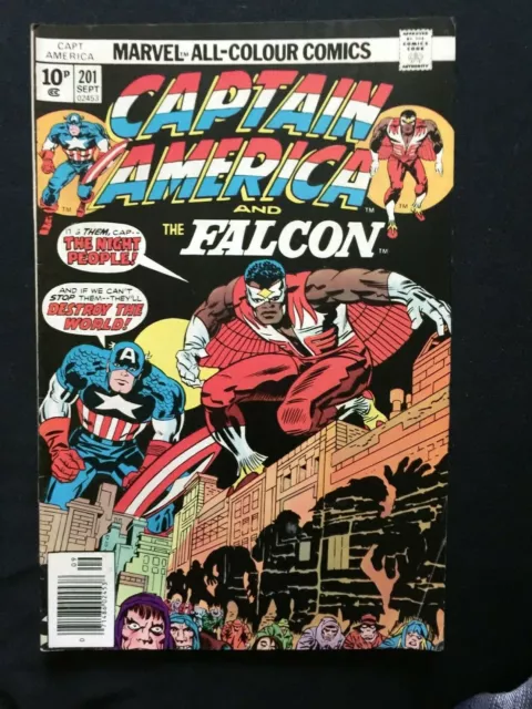 Free P & P; Captain America #201, Sep 1976: "The Night People"