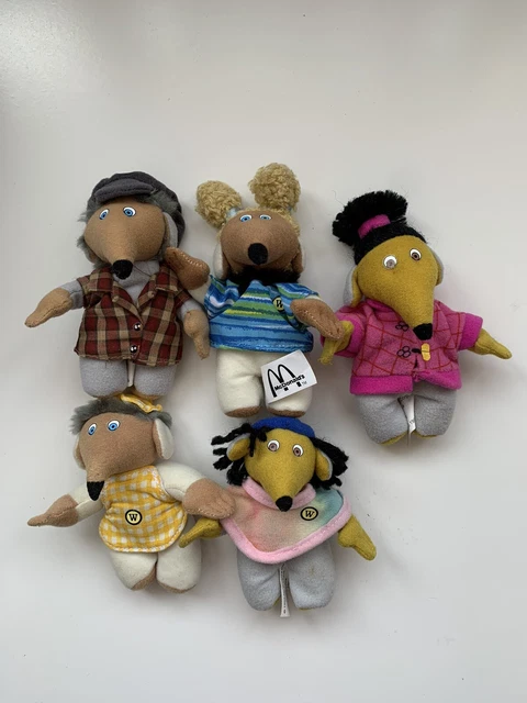 vintage mcdonalds wombles 1999