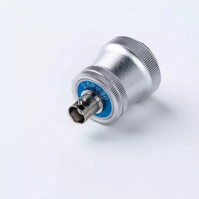 Sonda sensore trasduttore fascio dritto per rilevatori di difetti ad ultrasuoni, 2,5 MHz 20 mm