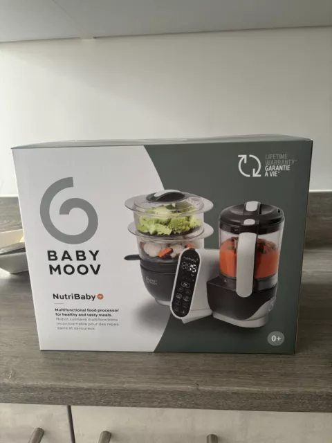 Babymoov Nutribaby+ 6-in-1 Baby Food Prep Machine Brand New With Box