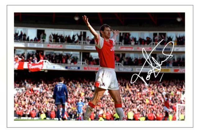 TONY ADAMS Signed Autograph PHOTO Fan Gift Signature Print ARSENAL Soccer