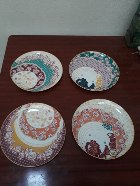 Assiettes creuses vintage Geneviève Lethu