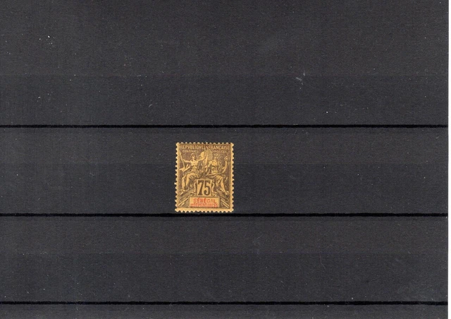 Timbre Senegal France Colonie 1892 N°19 Neuf* Mh