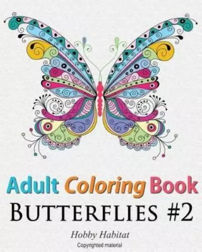 Hobby Habitat Colorin Adult Coloring Book: Butt (Tapa blanda) (Importación USA)