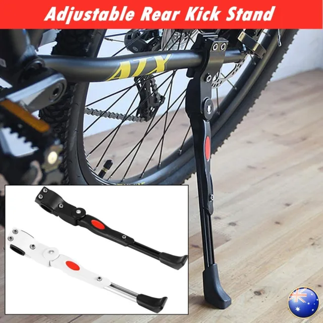 Mountain Bike Adjustable Side Rear Kick Stand Heavy Duty Side Bicycle Prop MTB