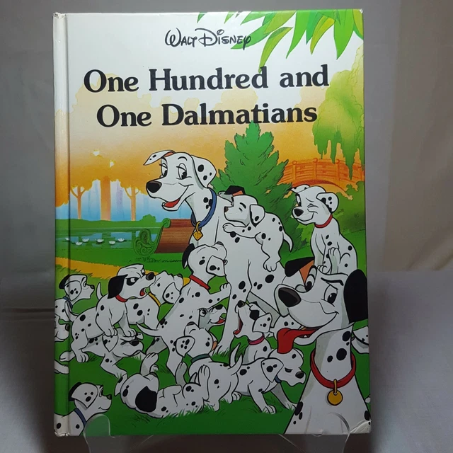 Walt Disney 101 dalmatians hardcover book preowned good condition